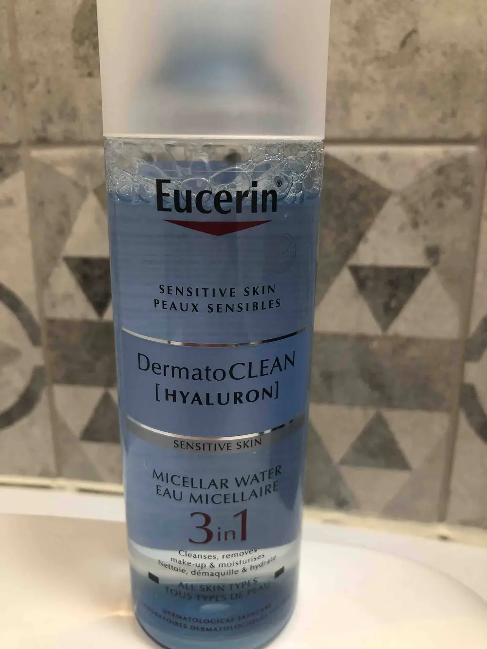 EUCERIN - Dermatoclean hyaluron - Eau micellaire 3in1