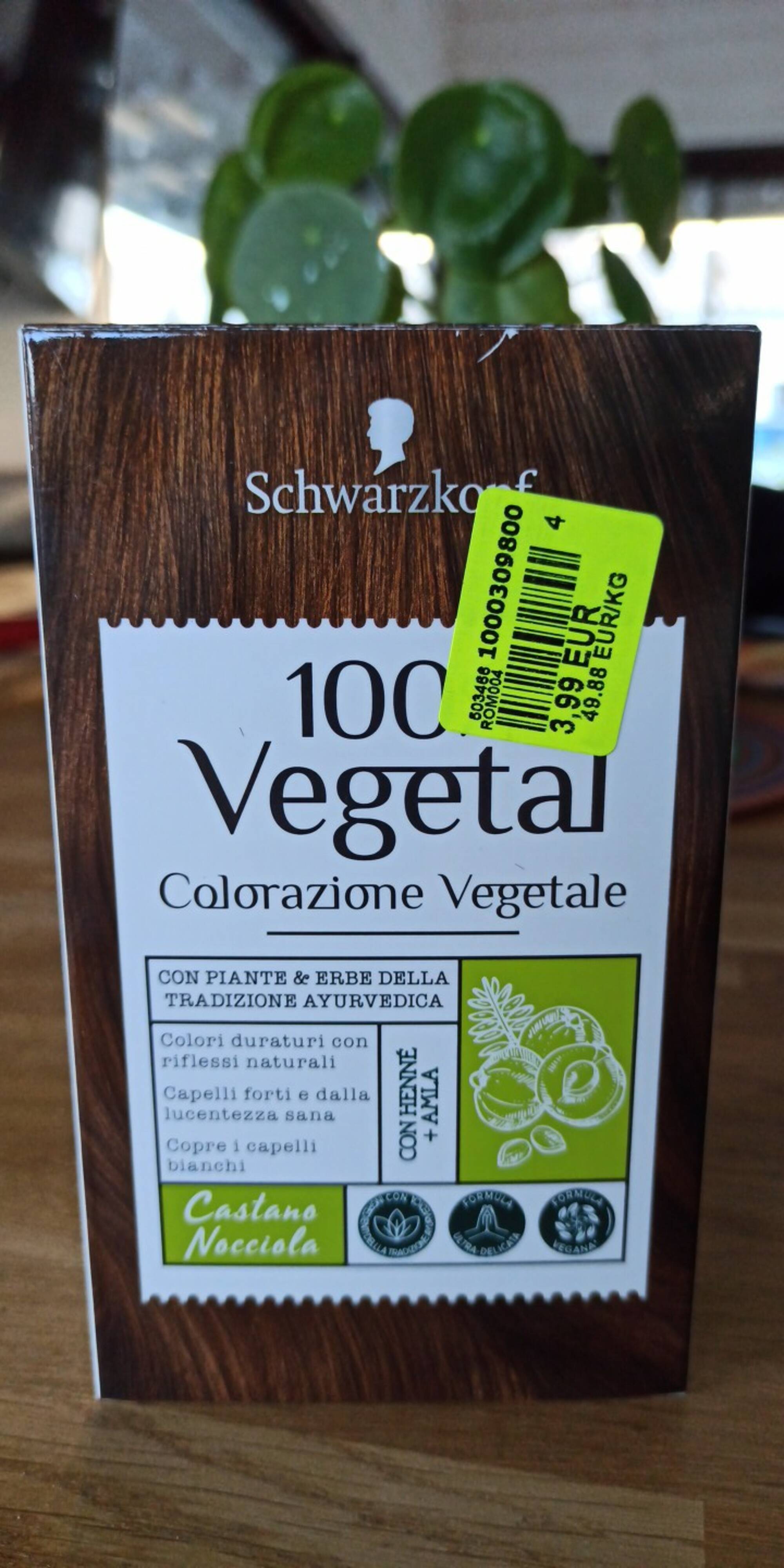 SCHWARZKOPF - 100% Vegetal - Colorazione vegetale con henné + amla