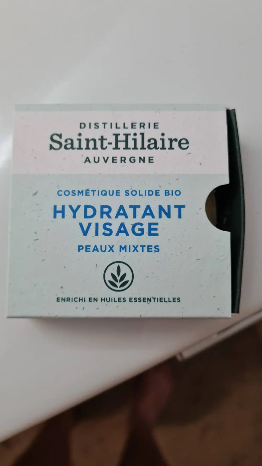 DISTILLERIE SAINT-HILAIRE AUVERGNE - Cosmétique solide bio - Hydratant visage