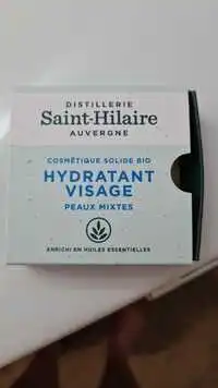 DISTILLERIE SAINT-HILAIRE AUVERGNE - Cosmétique solide bio - Hydratant visage