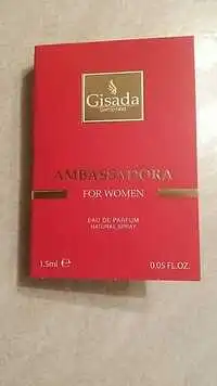 GISADA - Ambassadora for women - Eau de parfum 