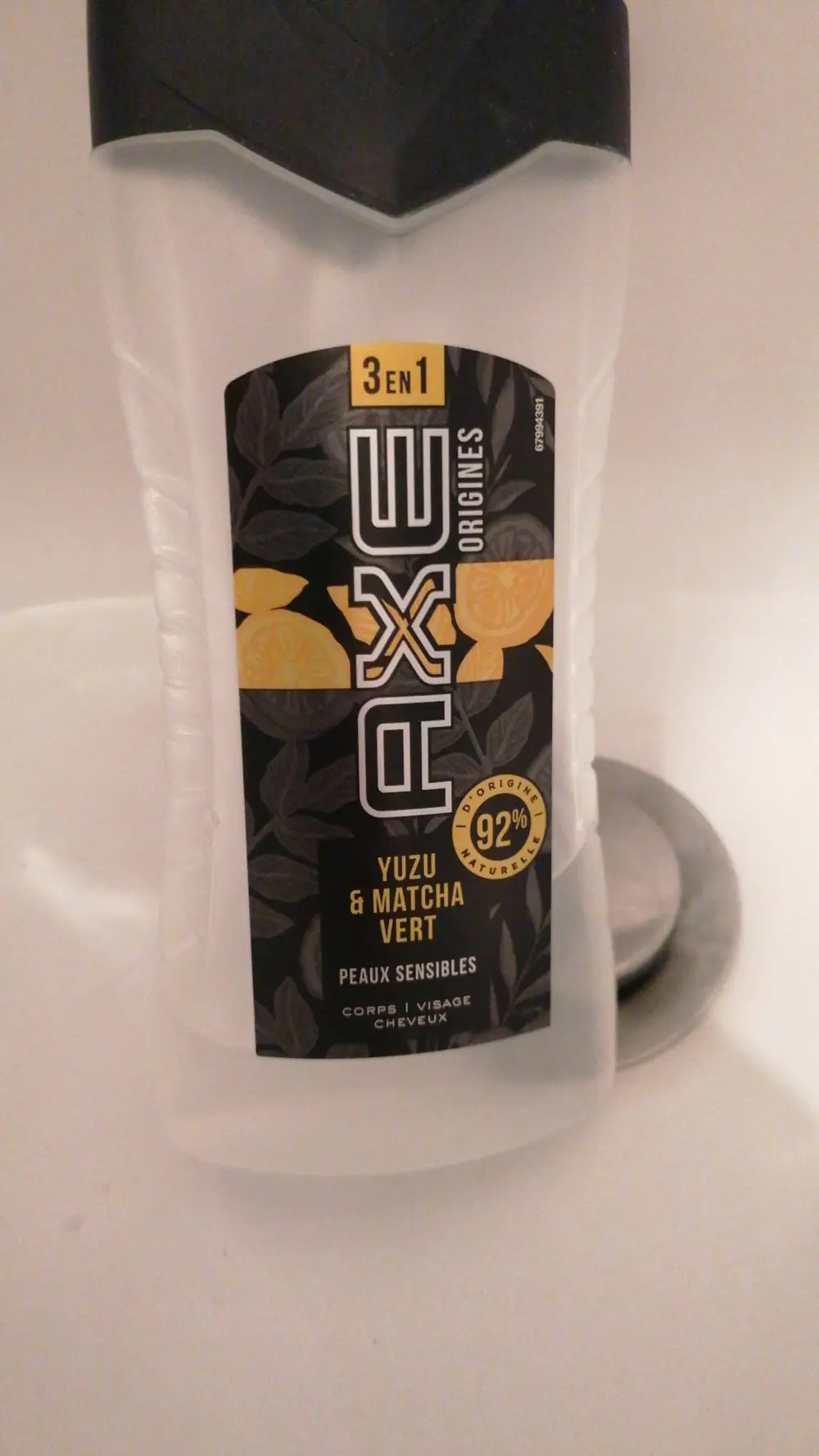 AXE - Yuzu et matcha vert - Gel douche 3 en 1