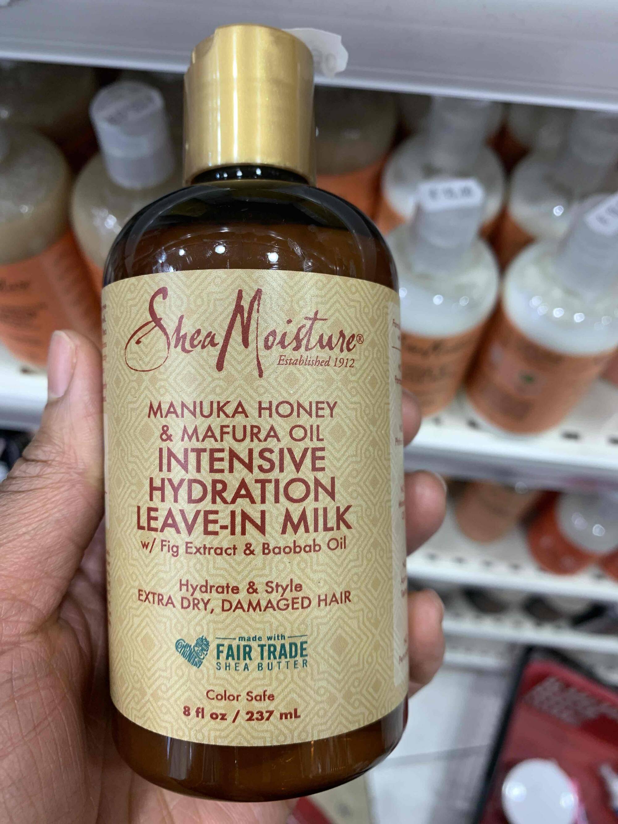 SHEA MOISTURE - Manuka honey & mafura oil - Intensive hydration leave-in milk