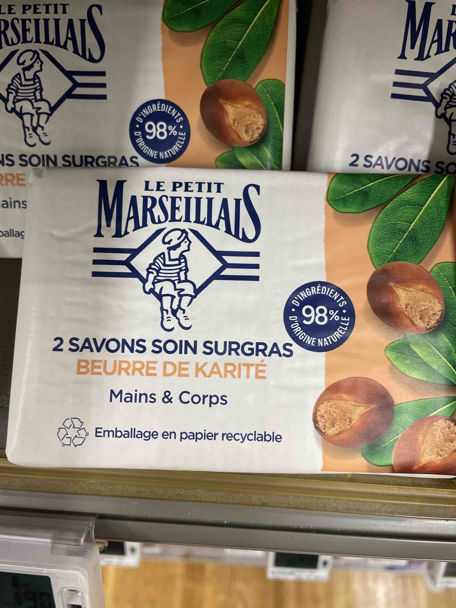 LE PETIT MARSEILLAIS - Beurre de karité - Savon soin surgras 