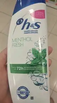 HEAD & SHOULDERS - Menthol fresh - Shampô anticaspa
