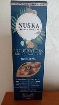 NUSKA - Coloration ton sur ton7.0 blond