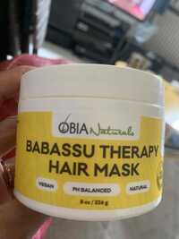 OBIA NATURALS - Babassu therapy hair mask