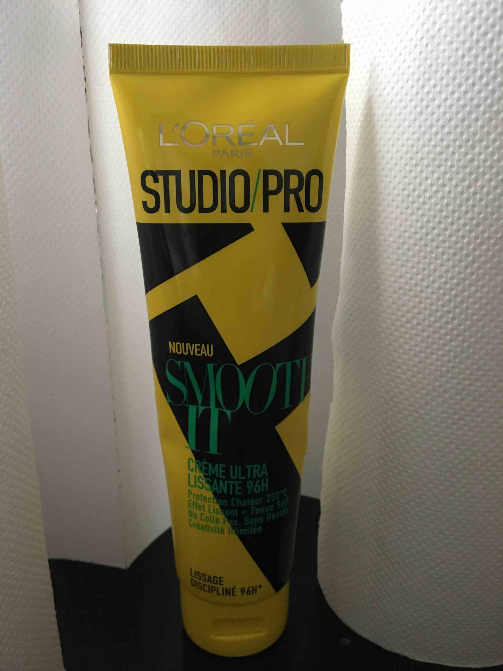 L'ORÉAL - Studio/pro Smooth it - Crème ultra lissante 96H