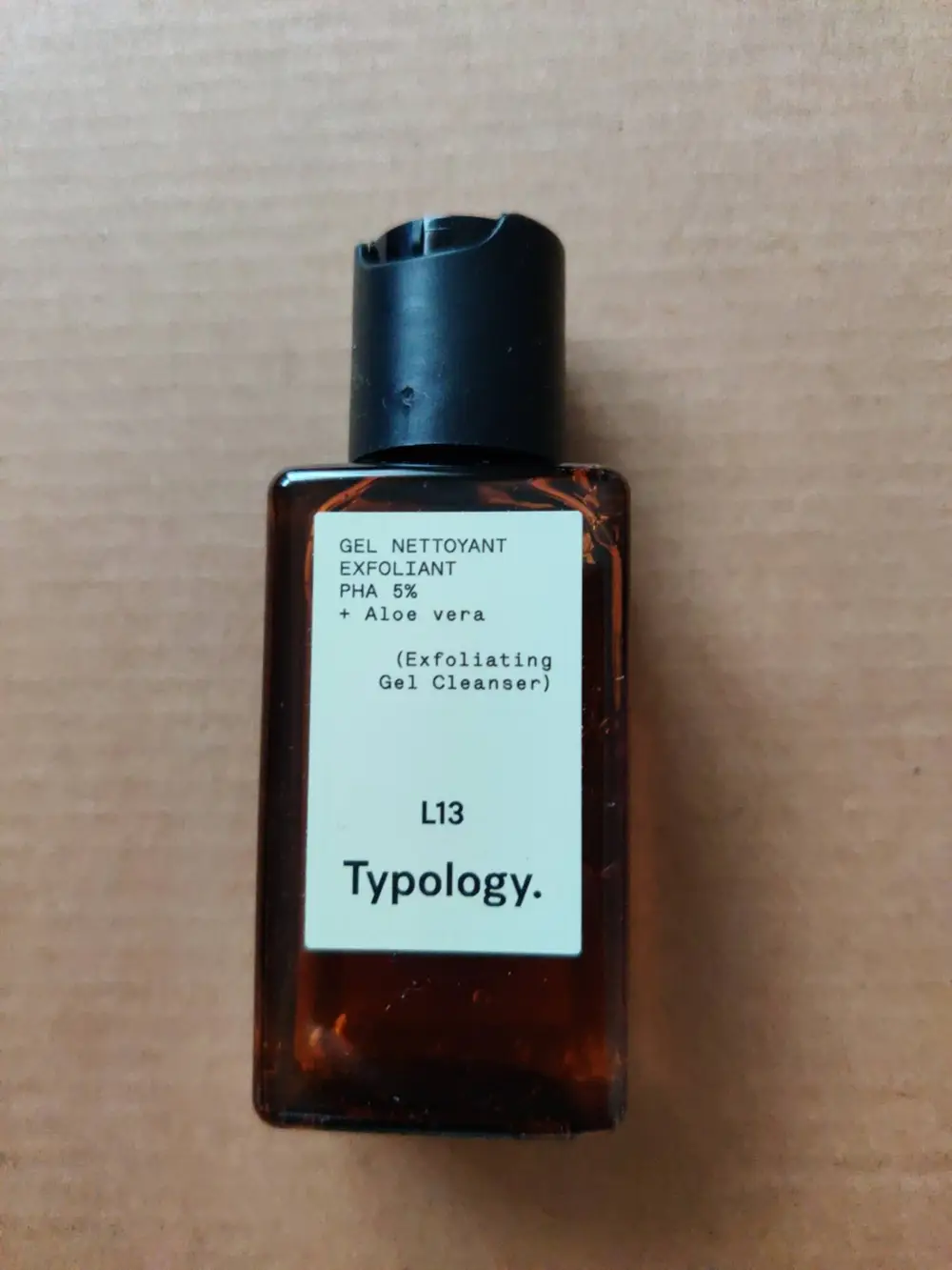 TYPOLOGY - L13 - Gel nettoyant exfoliant PHA 5%