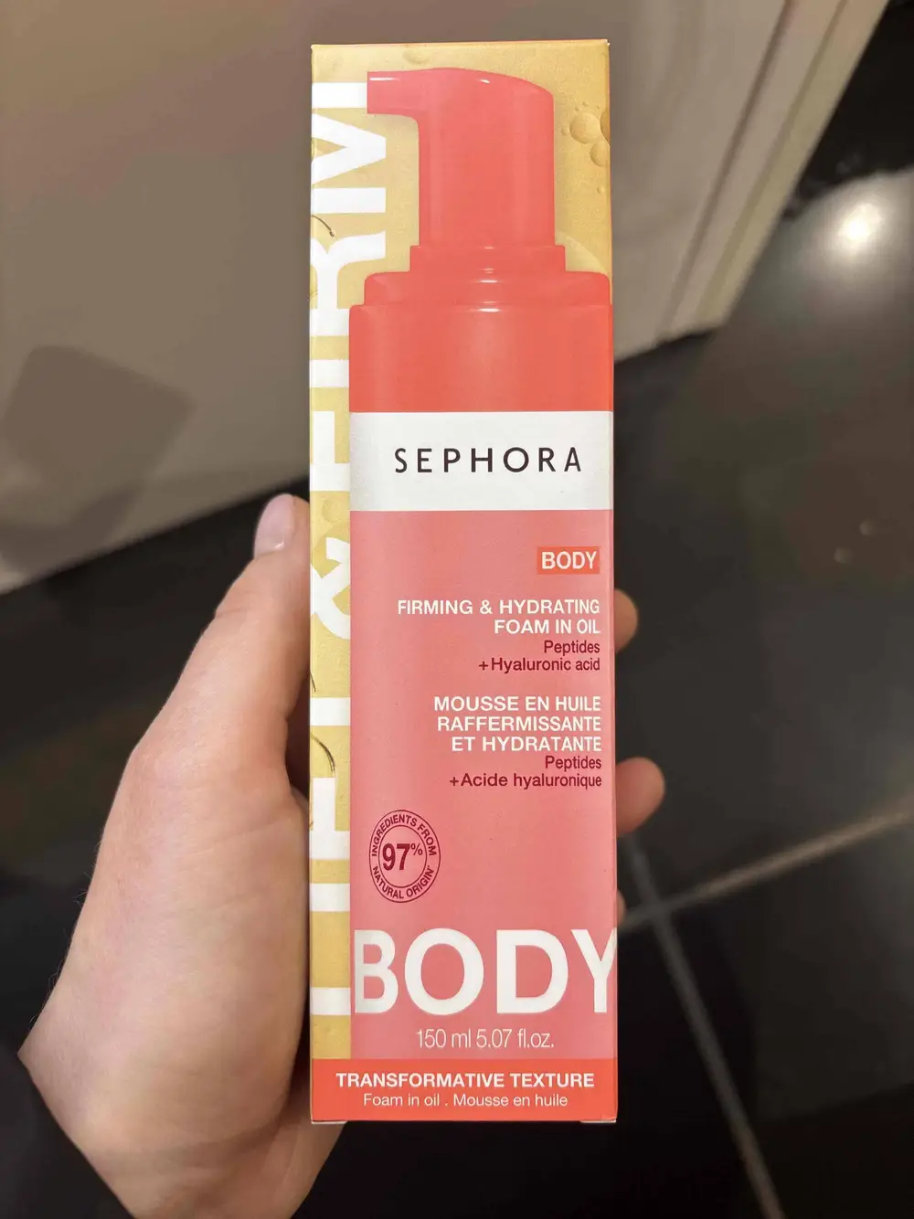 SEPHORA - Body - Mousse en huile raffermissante et hydratante