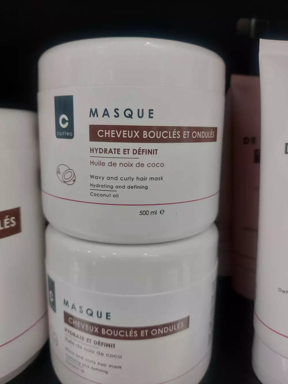 COIFFEO - Masque cheveux bouclés et ondulés