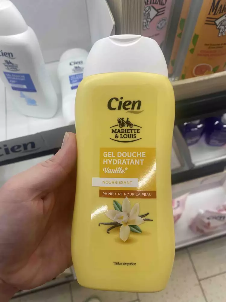 CIEN - Gel douche hydratant vanille