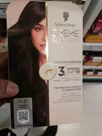SCHWARZKOPF - Crème suprême - Coloration crème soin 3x