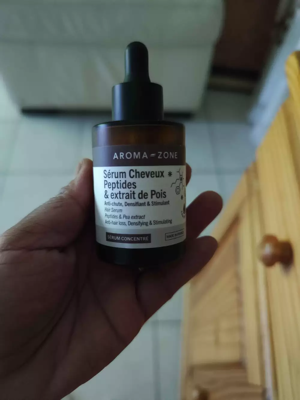 AROMA-ZONE - Sérum cheveux peptides & extrait de pois