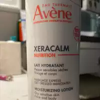 AVÈNE - Xeracalm nutrition - Lait hydratant visage et corps