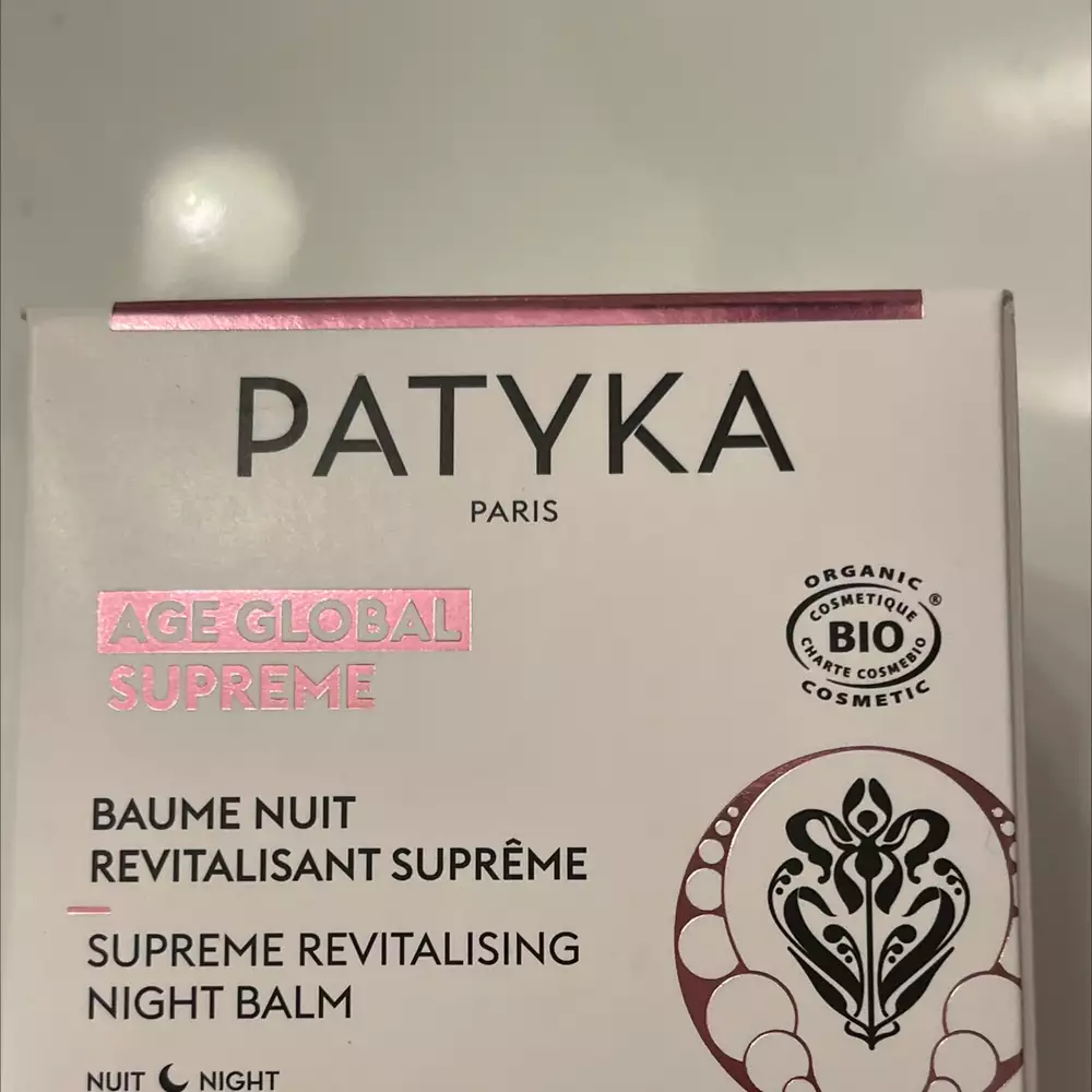 PATYKA - Baume nuit revitalisant suprême
