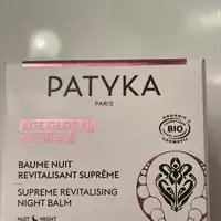 PATYKA - Baume nuit revitalisant suprême