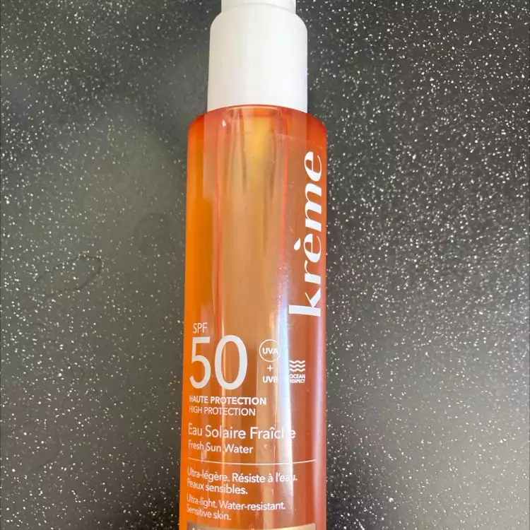 KRÈME - Eau solaire fraiche SPF 50