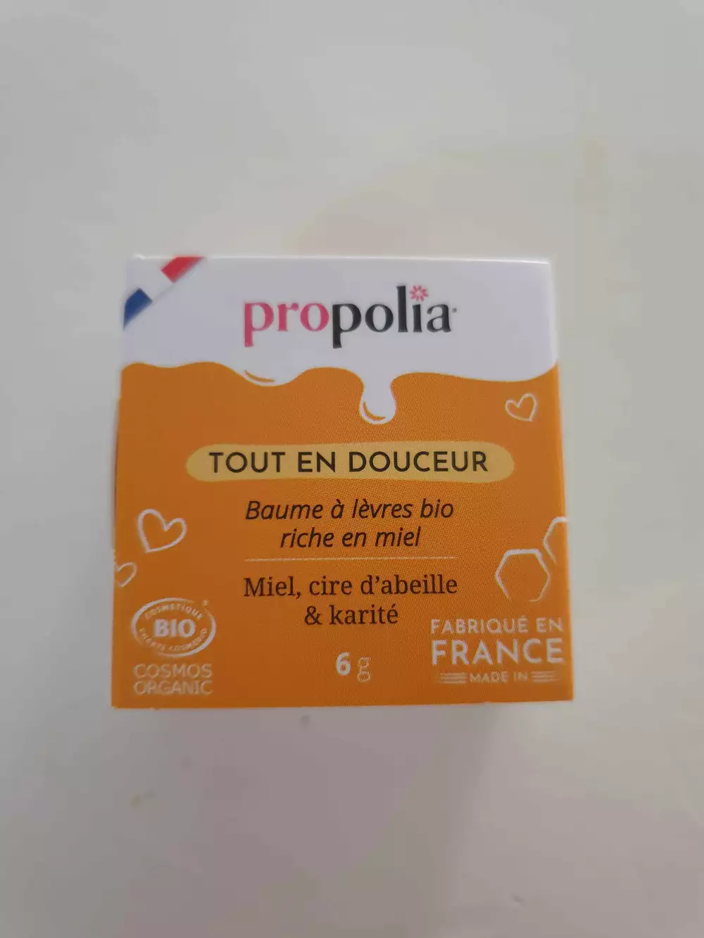 PROPOLIA - Tout en douceur - Baume à lèvres bio