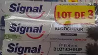 SIGNAL - Dentifrice système blancheur