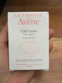 AVÈNE - Cold Cream pain surgras visage et corps