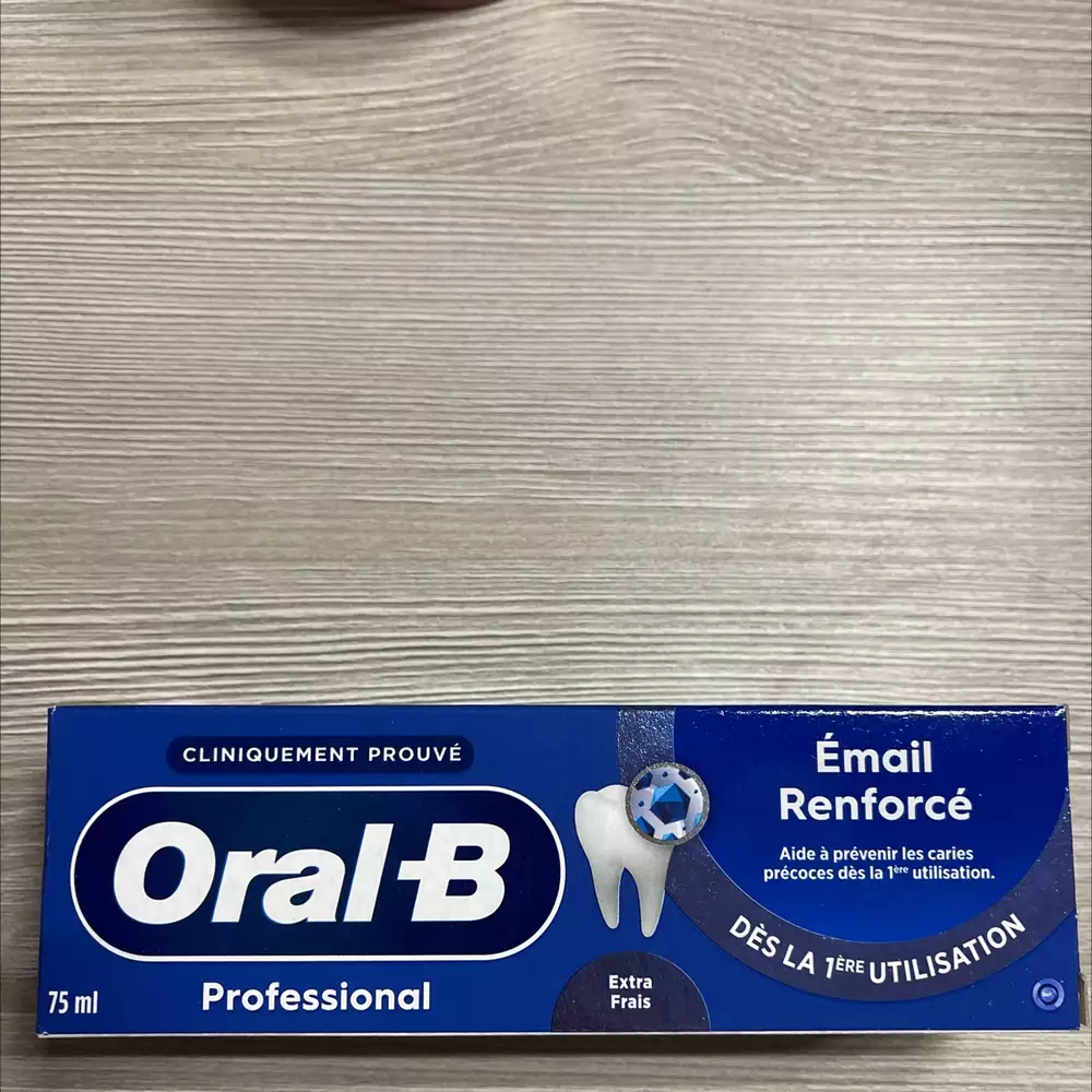 ORAL-B - Email renforcé - Dentifrice professional