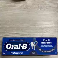 ORAL-B - Email renforcé - Dentifrice professional