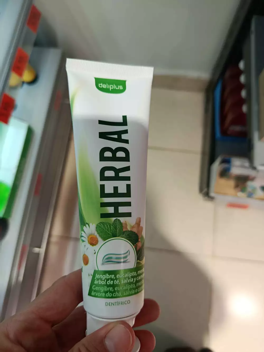 DELIPLUS - Herbal - Dentifrico
