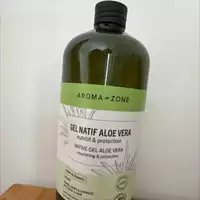 AROMA-ZONE - Gel natif aloe vera nutritif & protecteur