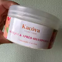 KACOVA - Masque & après-shampooing amande cerise