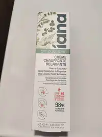 IANA - Articulations - Crème chauffante relaxante 