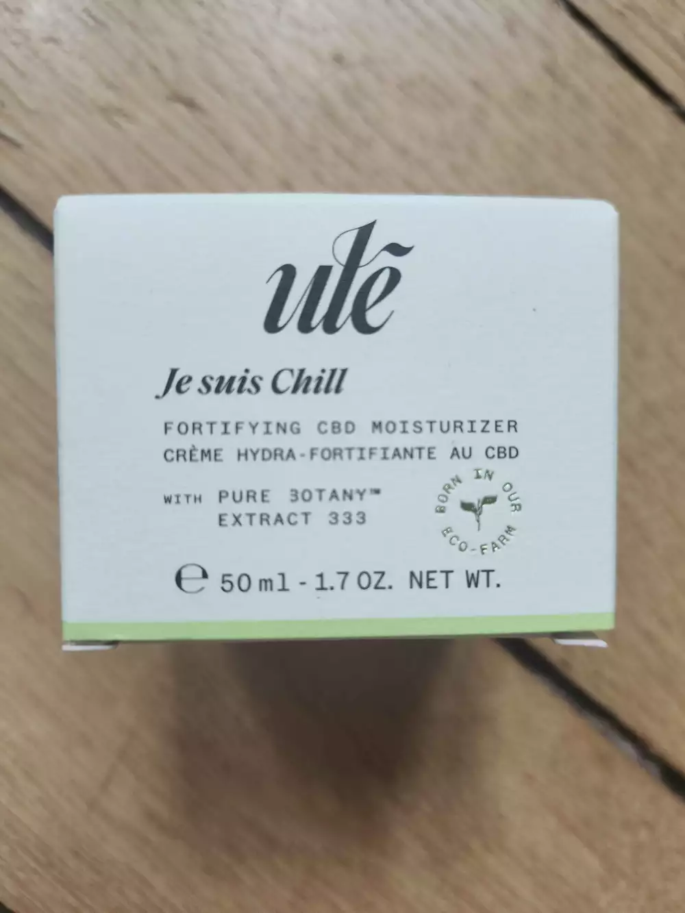 ULÉ - Je suis chill - Crème hydra-fortifiante au CBD
