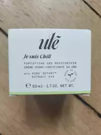 ULÉ - Je suis chill - Crème hydra-fortifiante au CBD