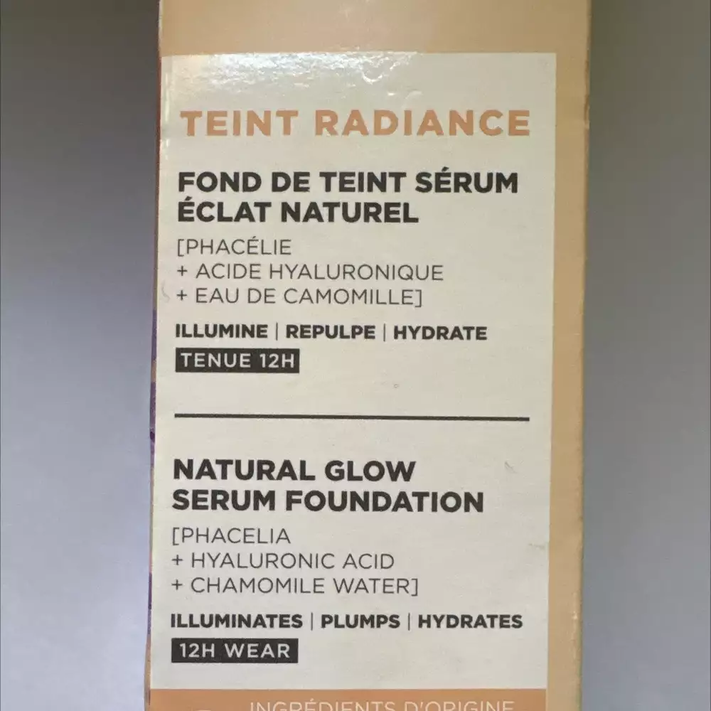 YVES ROCHER - Teint radiance - Fond de teint sérum éclat naturel