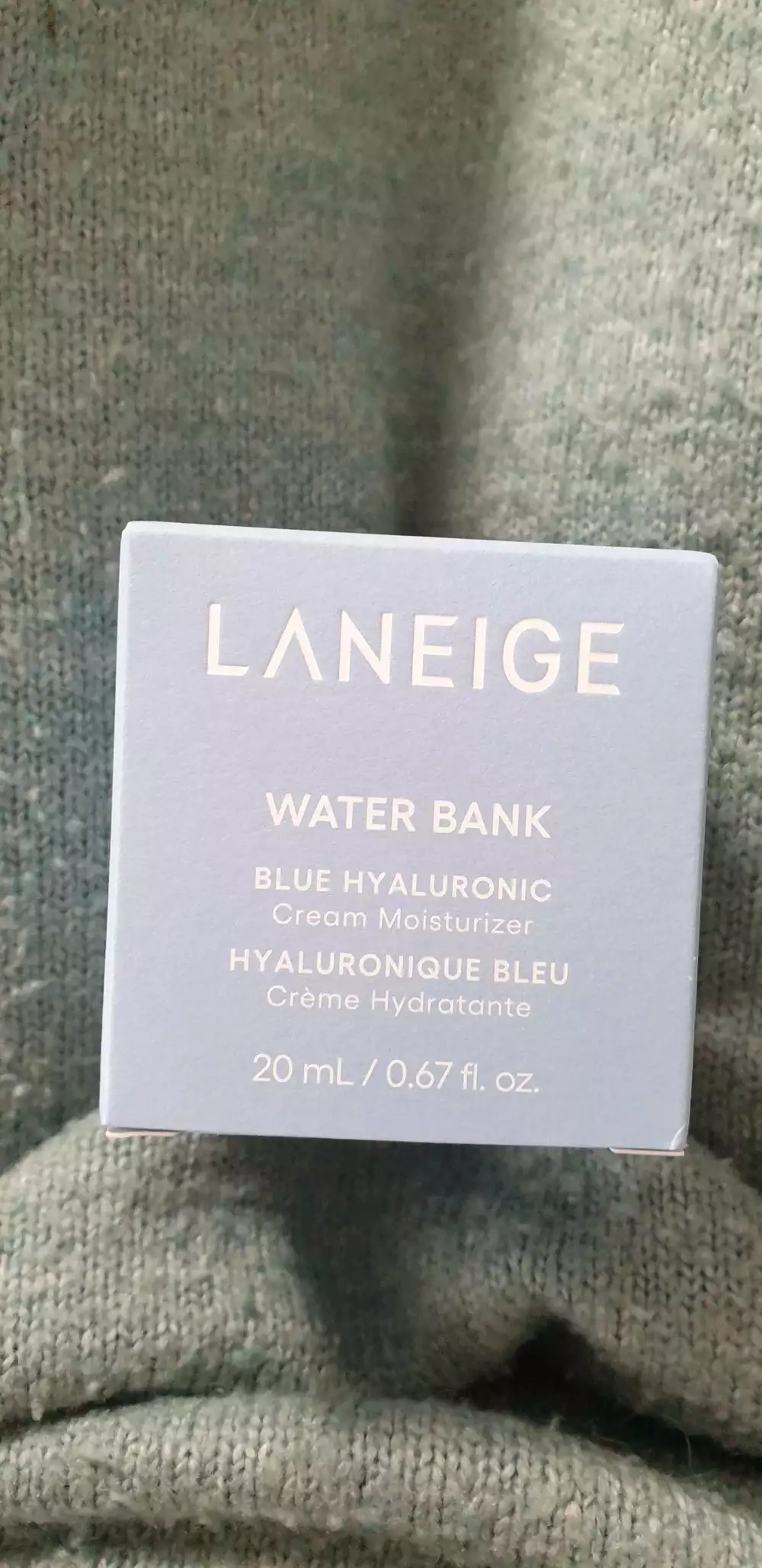 LANEIGE - Water bak hyaluronique bleu - Crème hydratante 