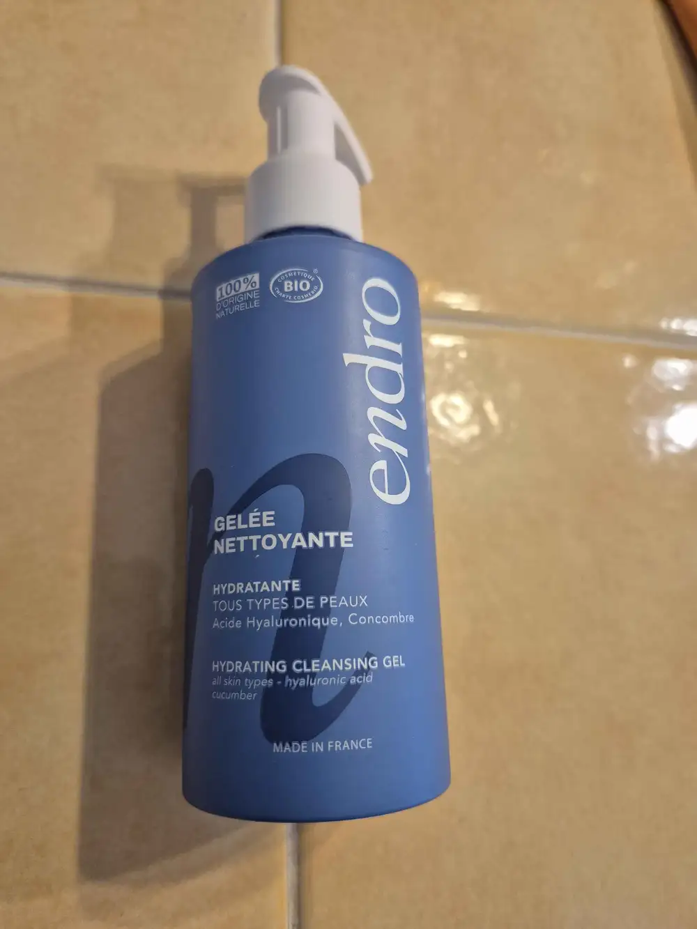ENDRO - Gelée nettoyante hydratante