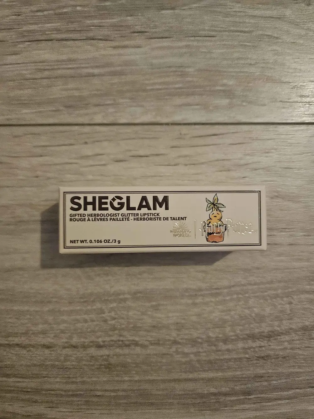 SHEGLAM - Harry potter - Rouge à lèvres paillettes herboriste de talent
