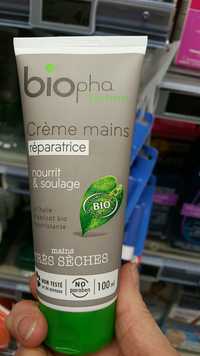 BIOPHA - Nature - Crème mains réparatrice bio