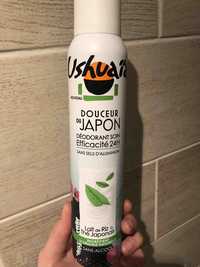 USHUAÏA - Douceur du Japon - Déodorant soin efficacité 24 h