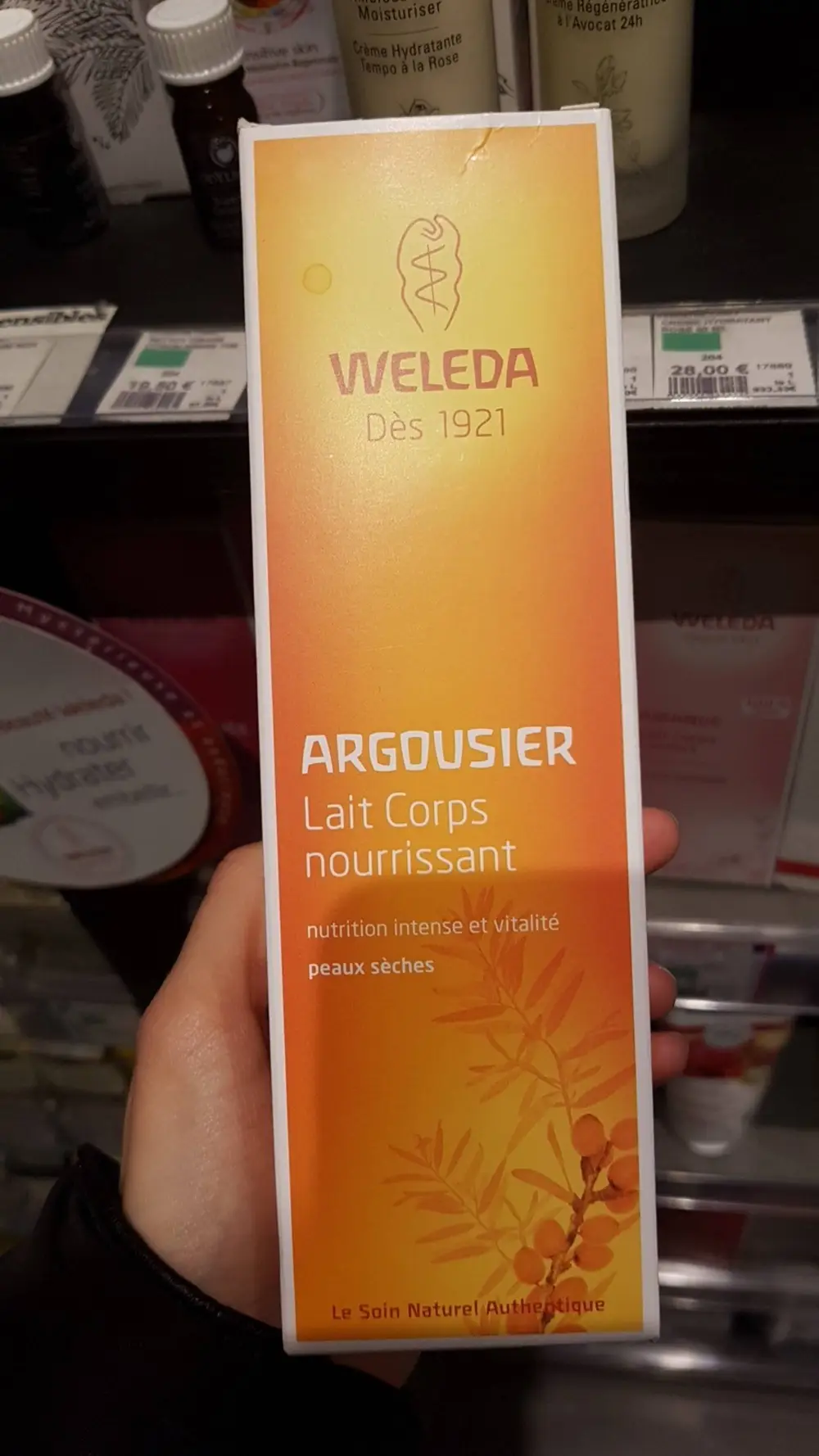 WELEDA - Lait corps nourrissant argousier