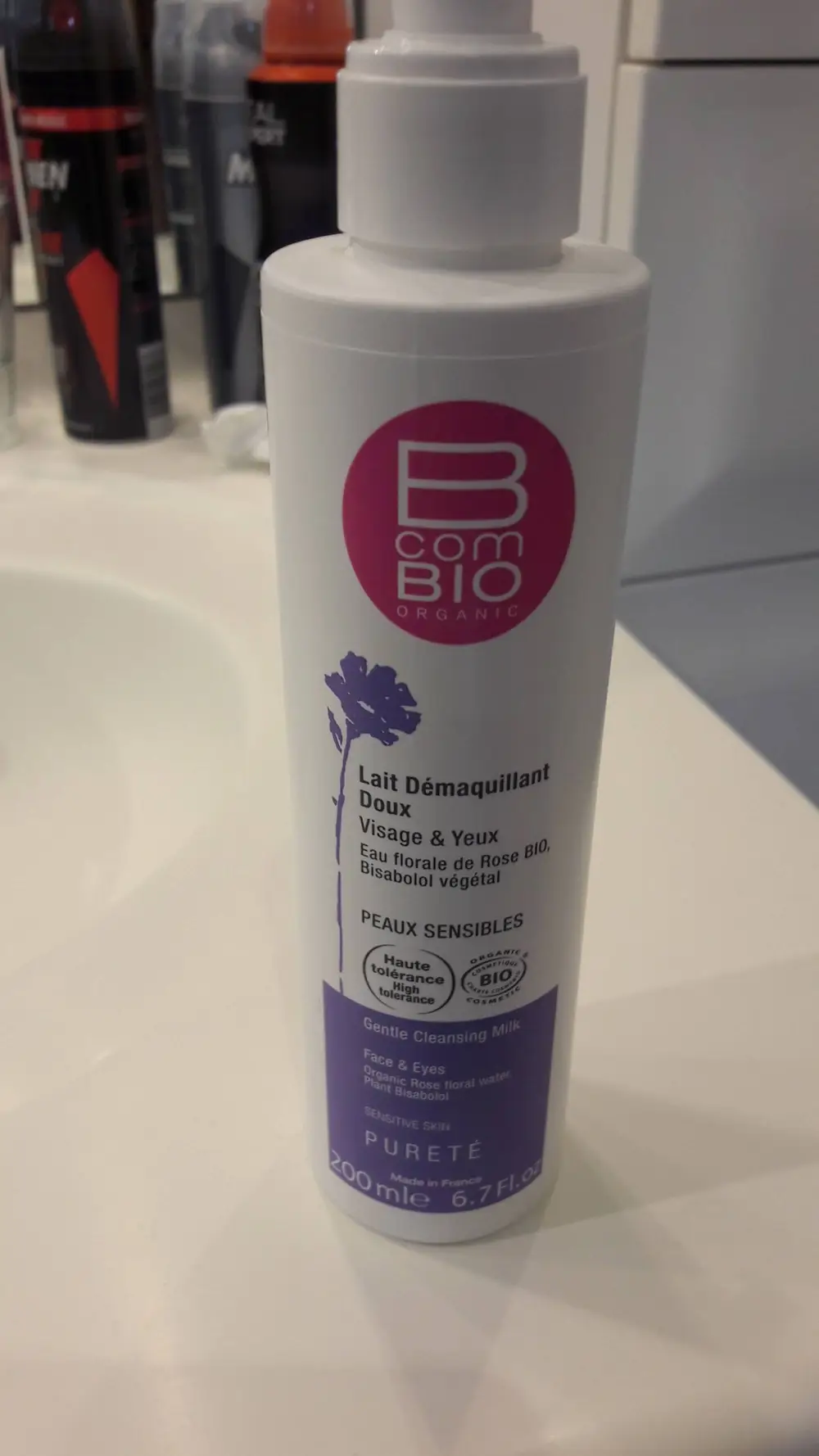 B COM BIO - Pureté - Lait démaquillant doux visage et yeux