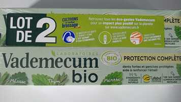VADEMECUM - Protection complète - Dentifrice bio lot de 2