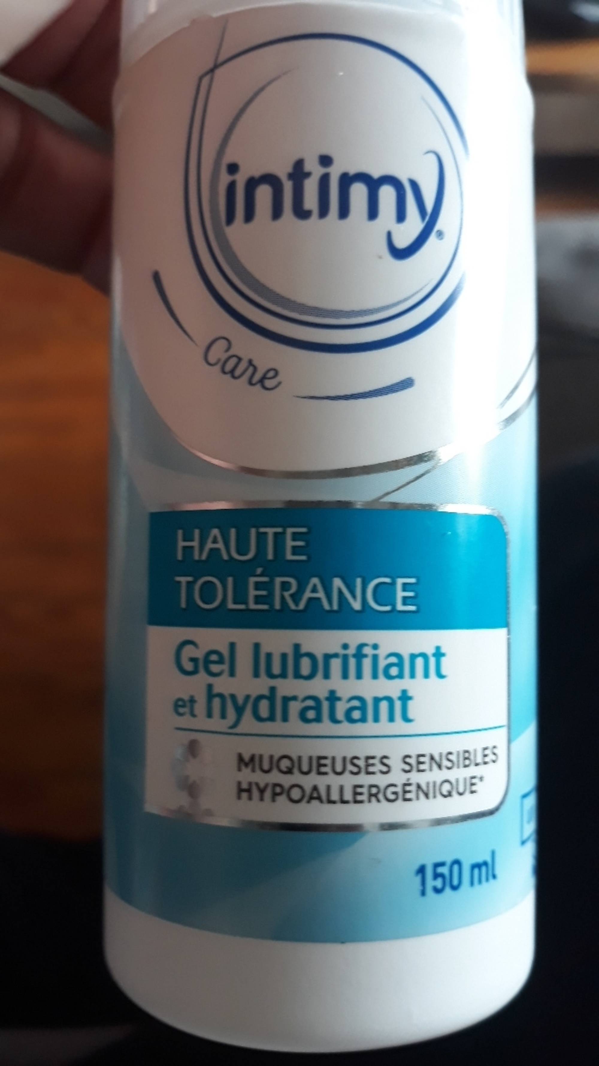 INTIMY - Haute tolérance - Gel lubrifiant et hydratant