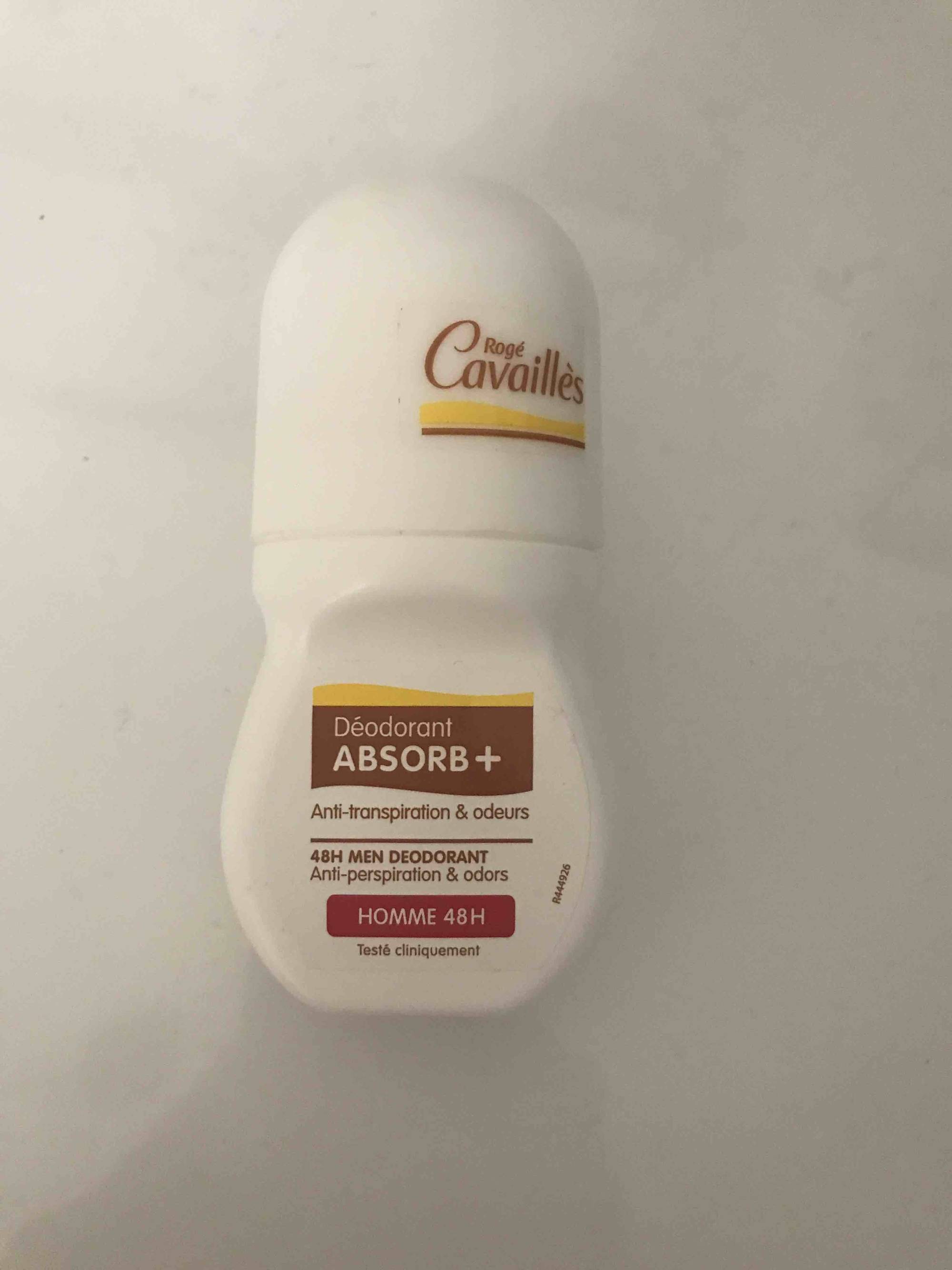 ROGÉ CAVAILLÈS - Absorb+ homme 48h - Déodorant anti-transpiration & odeurs