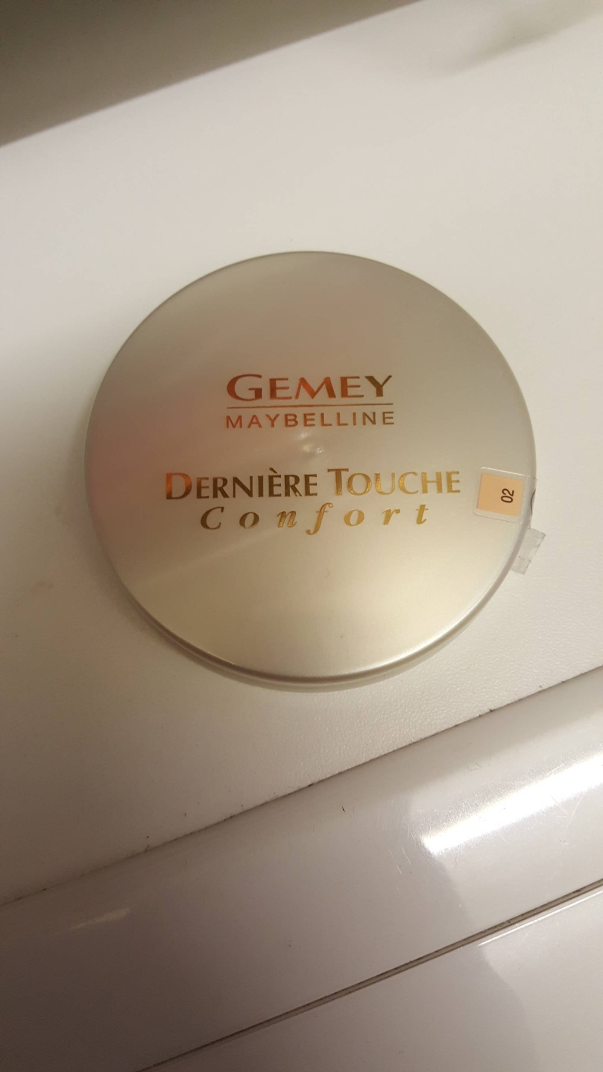 GEMEY MAYBELLINE - Dernière Touche confort - 02 blonde cendrée