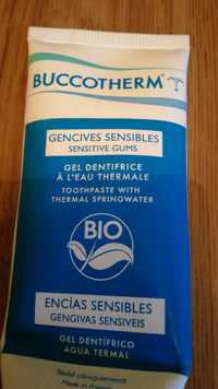 BUCCOTHERM - Gencives sensibles - Gel dentifrice à l'eau thermale