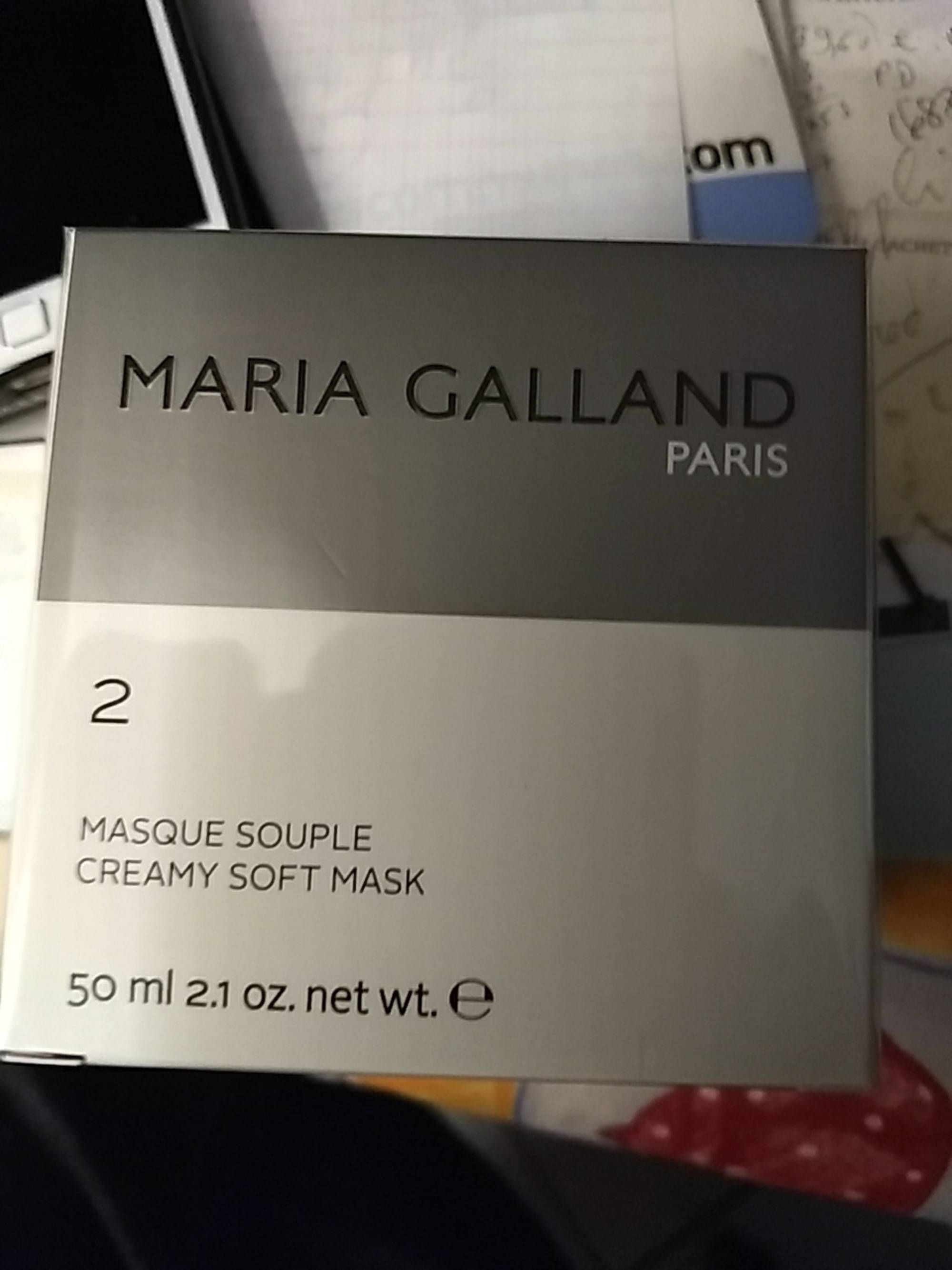 MARIA GALLAND - 2 masque souple