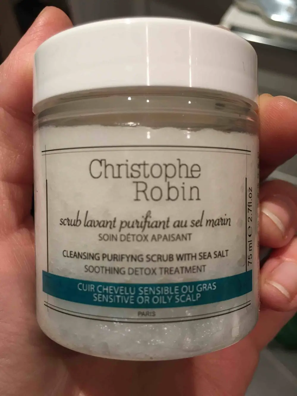 CHRISTOPHE ROBIN - Scrub lavant purifiant au sel marin