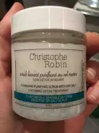 CHRISTOPHE ROBIN - Scrub lavant purifiant au sel marin