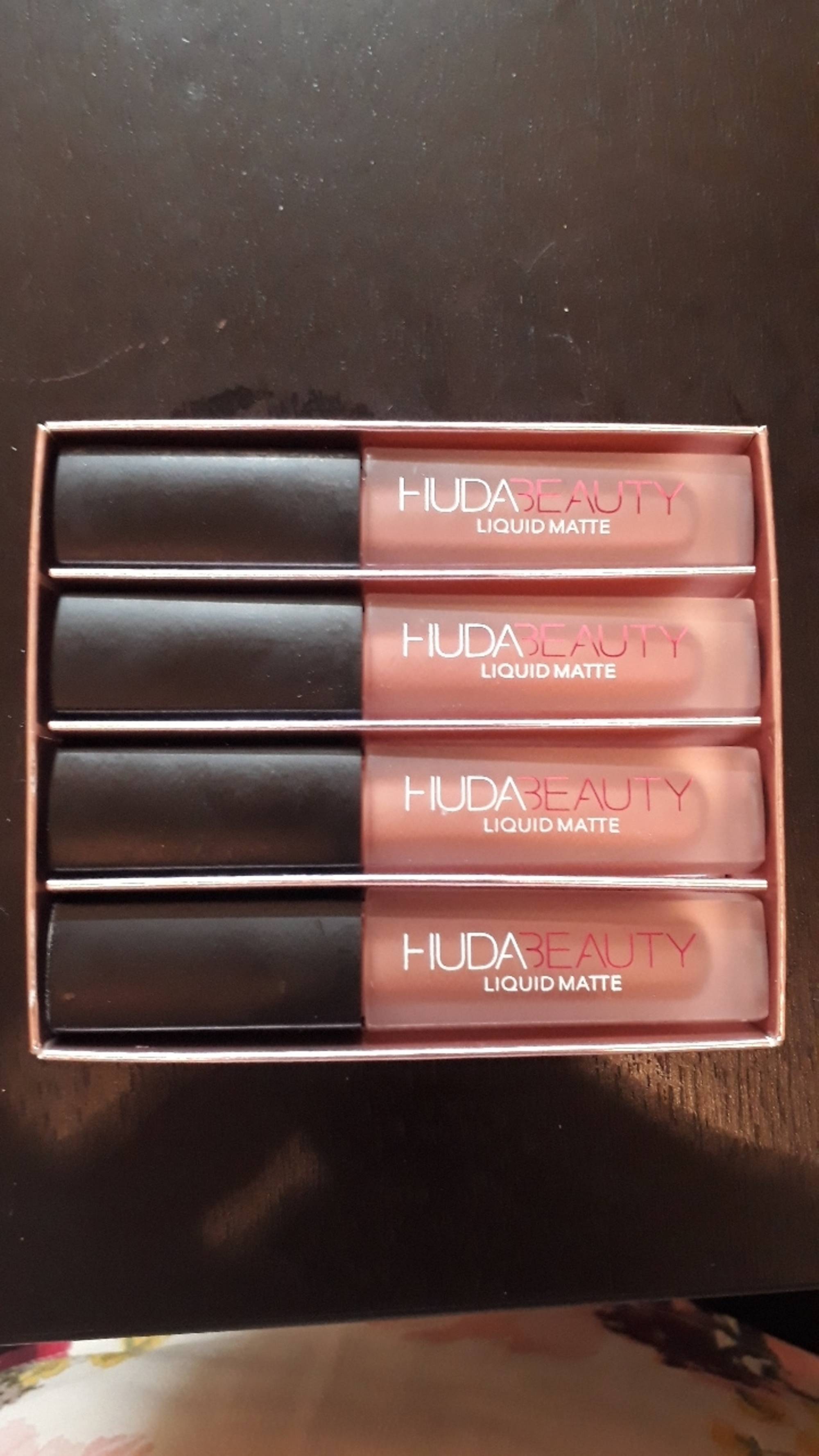HUDA BEAUTY - Nude love collection - Liquid matte minis